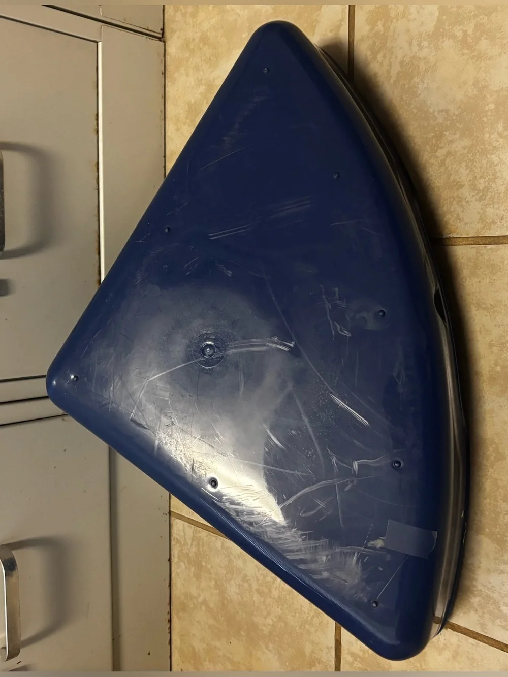 Super Pet Small Animal Dark Blue Large Hi-Corner Litter Pan